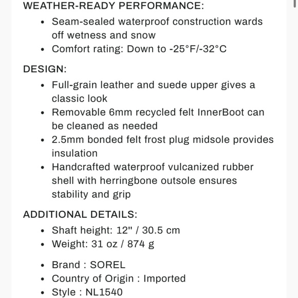 Sorel Women’s Joan Of The Arctic Waterproof Boots - Picture 6 of 16